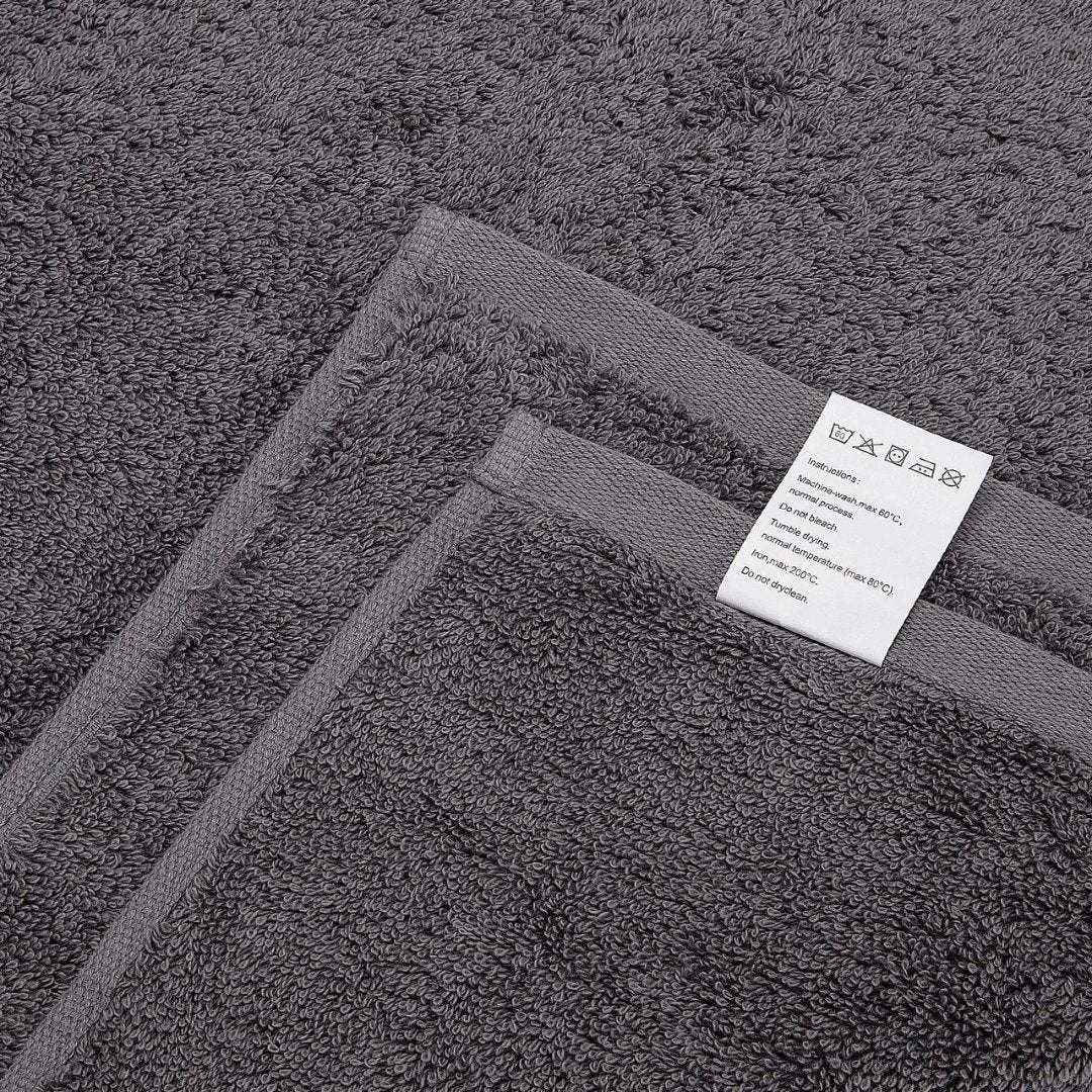 Conjunto de Toalhas de Algodão Premium 6 peças - Luxo e Durabilidade para sua Rotina Banho012 Cama Conforto