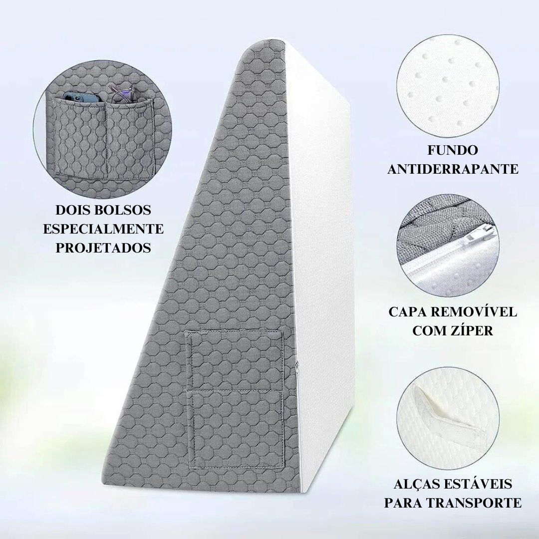 Almofada Anti Refluxo - Noites Relaxantes Travesseiros004 Cama Conforto 