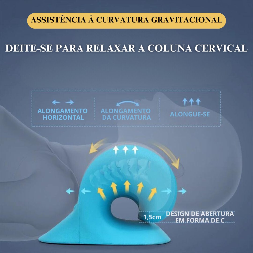 Almofada Cervical: Alívio Imediato e Relaxamento Travesseiros006 Cama Conforto 