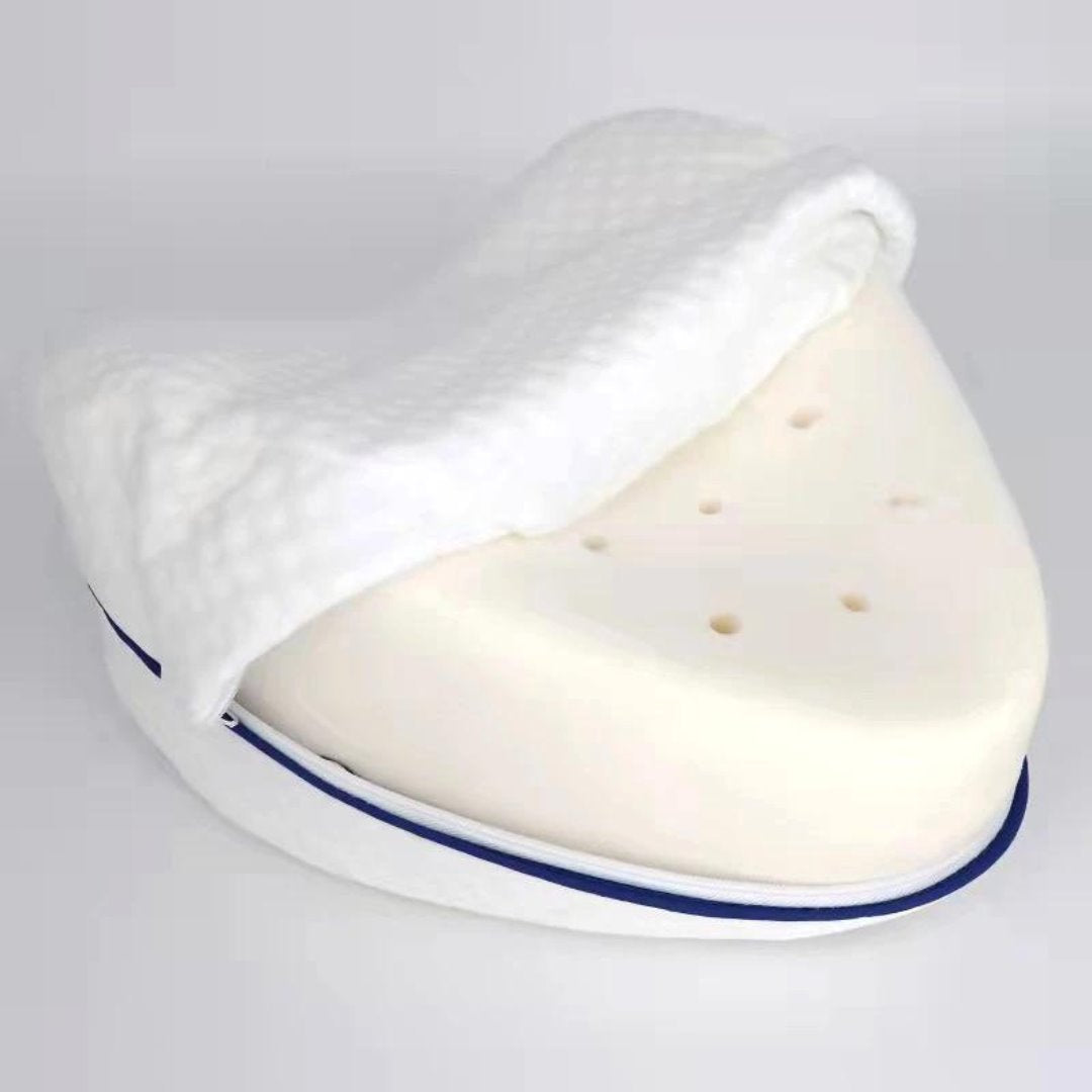 Almofada Ortopédica para Pernas com Espuma de Memória - Conforto Noturno Travesseiros005 Cama Conforto 