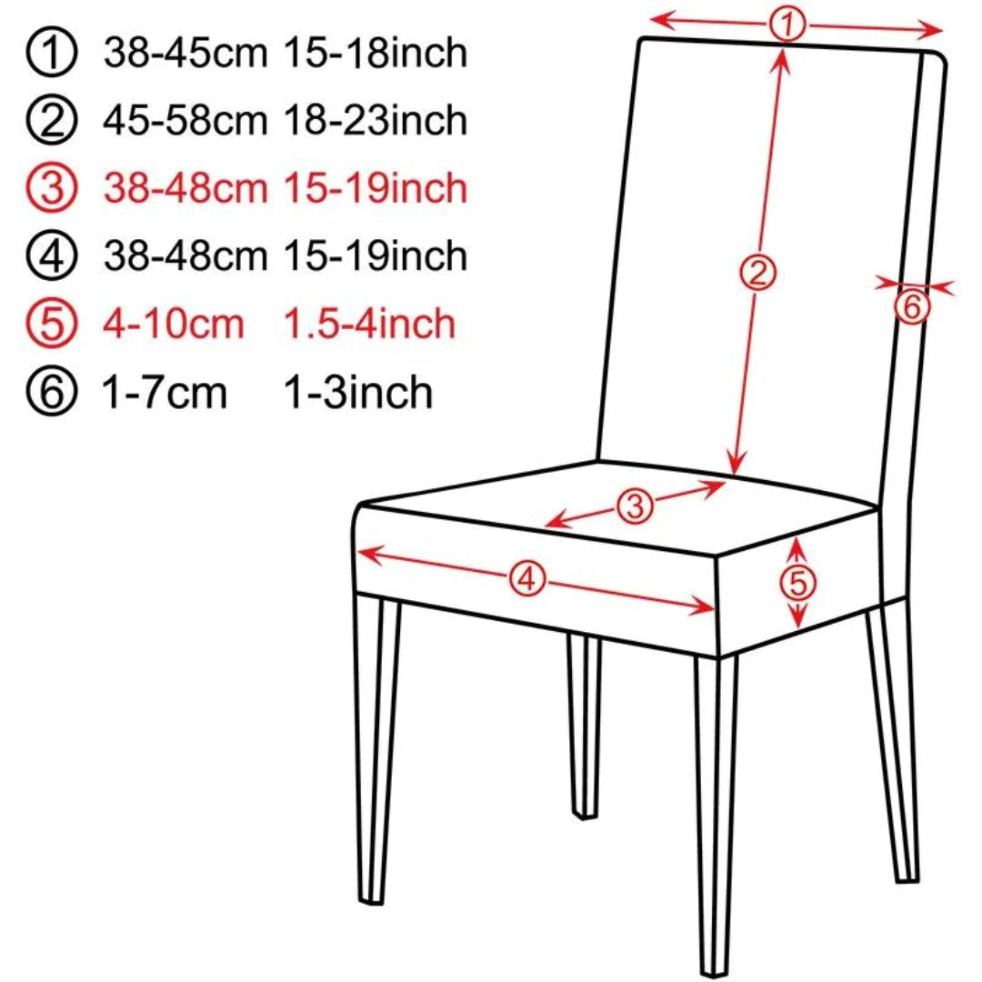 Capa Elegance em Jacquard para Cadeiras - Proteção e Estilo para sua Sala de Jantar CapasSofaCadeira003 Cama Conforto 