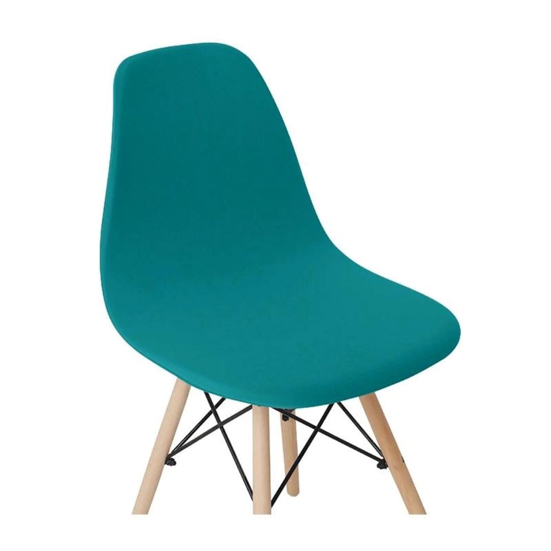 Capa Elegance Shell para Cadeiras - Transforme Seu Espaço com Proteção e Estilo - Verde CapasSofaCadeira028 Cama Conforto Verde 4 Capas 