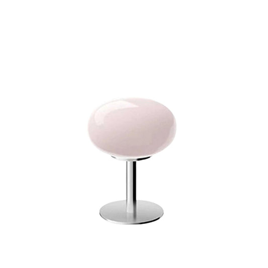 Luminária de Mesa LED Artística - Iluminação Ambiente e Decoração Retro Iluminação009 Cama Conforto Rosa 