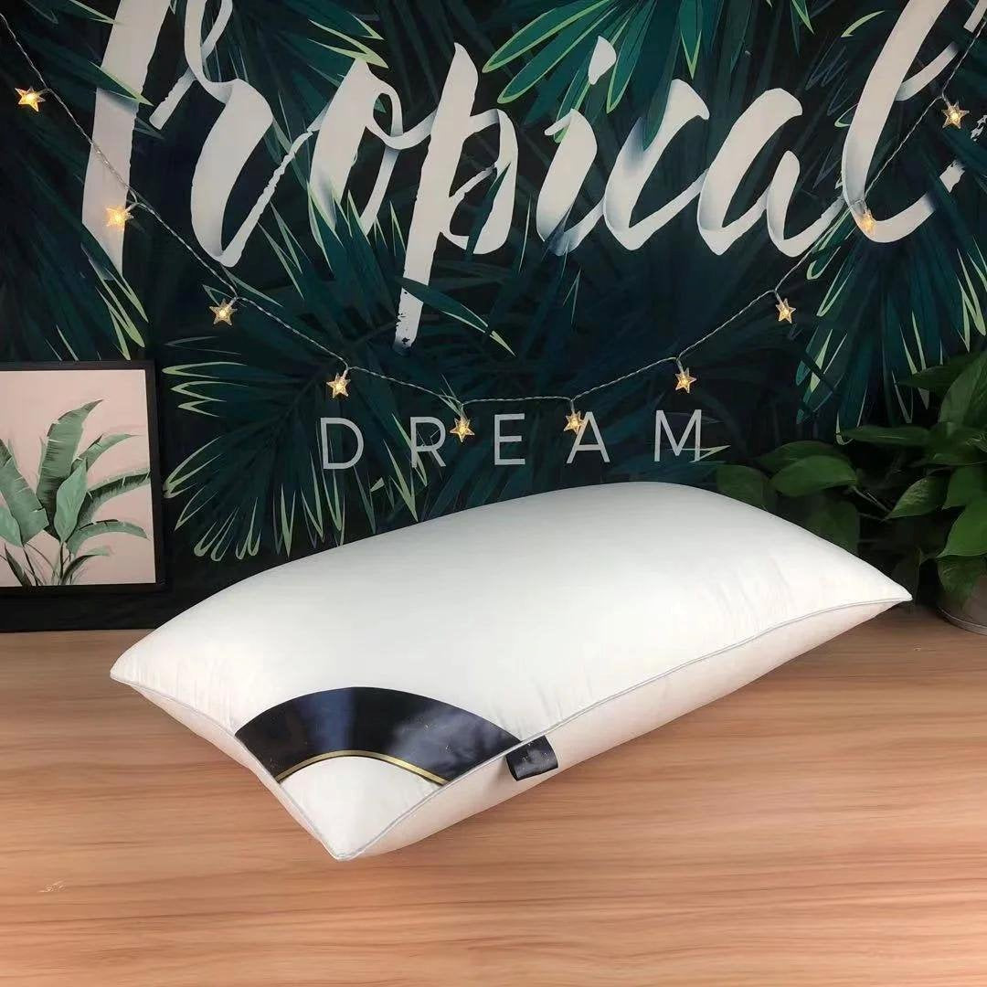 PillowSoft Branco Bounce Back: Almofada 5 Estrelas para Adultos, Macia e Confortável, 100% Algodão Travesseiros011 Cama Conforto Branco 