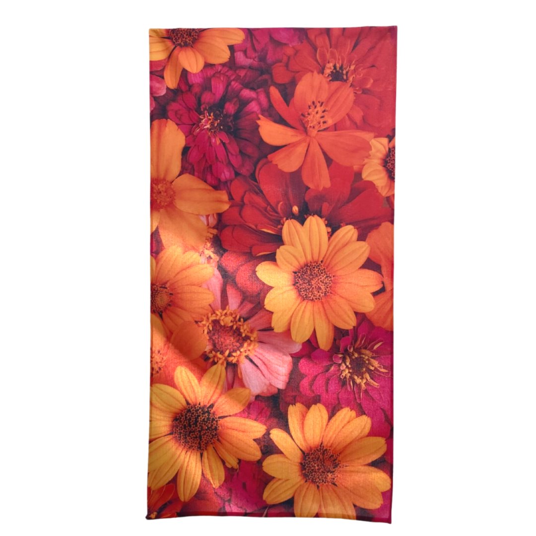 Toalha de Praia Brisa - Secagem Rápida e Absorvente BanhoNacional008 Cama Conforto Floral 