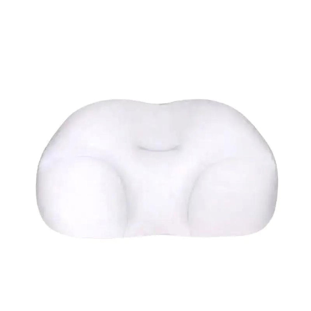 Travesseiro Ergonômico Oval de Espuma - Conforto Personalizado Travesseiros002 Cama Conforto Branco 